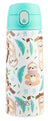 Oasis Double Wall Insulated Sipper Straw Kid's Drink Bottle - 550ml Sleepy Sloths