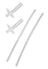 Oasis Kid's Drink Bottle Replacement Straw & Sipper (Set of 2)