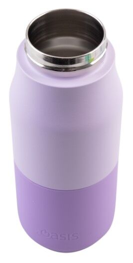 Oasis Double Wall Insulated Sipper Jnr Drink Bottle - 400ml Lilac