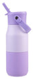 Oasis Double Wall Insulated Sipper Jnr Drink Bottle - 400ml Lilac