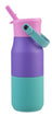 Oasis Double Wall Insulated Sipper Jnr Drink Bottle - 400ml Mermaid Purple