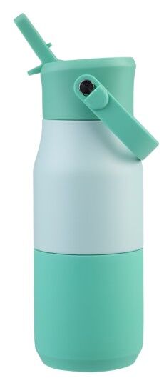 Oasis Double Wall Insulated Sipper Jnr Drink Bottle - 400ml Mint