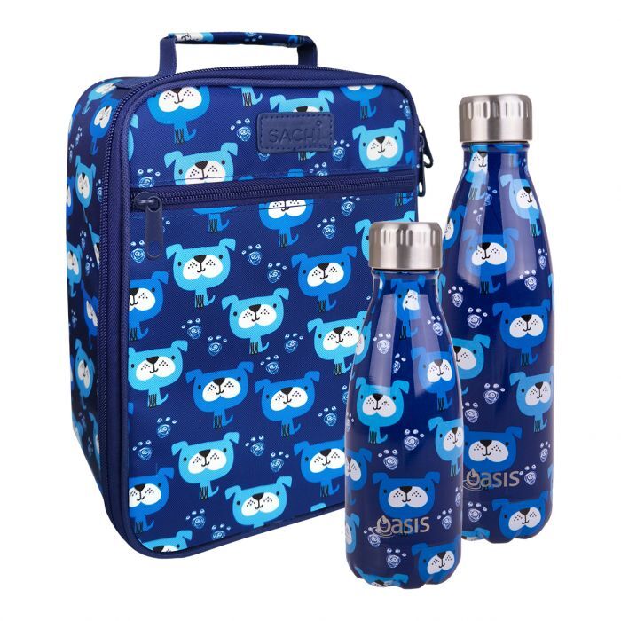 Oasis Insulated Drink Bottle - 500ml Blue Heeler