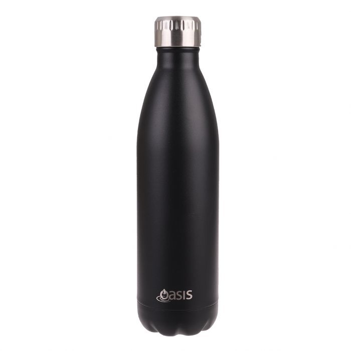 Oasis Insulated Drink Bottle - 750ml Matte Onyx
