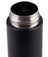 Oasis Double Wall Insulated Powdercoat Skinny Mini Drink Bottle - 250ml Black