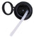 Oasis Sports Bottle Flip-Up Sipper Lid with Straw - Black
