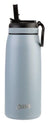 Oasis Sports Double Wall Insulated Water Bottle with Sipper - 780ml Hazy Blue