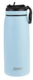 Oasis Sports Double Wall Insulated Water Bottle with Sipper - 780ml Island Blue