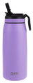 Oasis Sports Double Wall Insulated Water Bottle with Sipper - 780ml Lavender