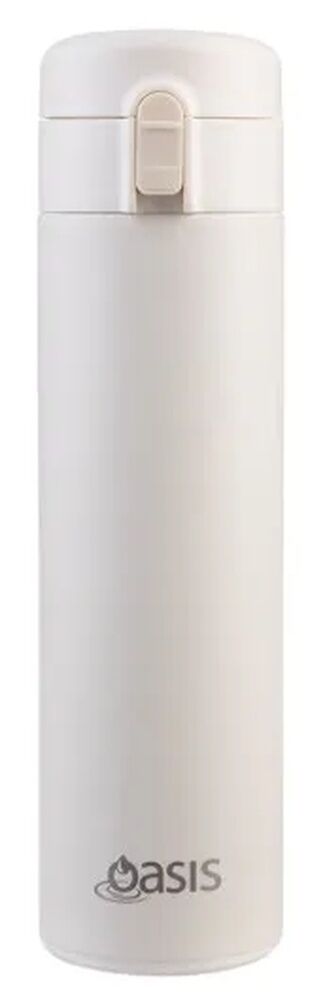 Oasis Double Wall Insulated Flip-Top Flask - 480ml Alabaster
