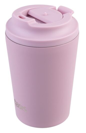 Oasis Double Wall Insulated Coffee Cup - 360ml Blush