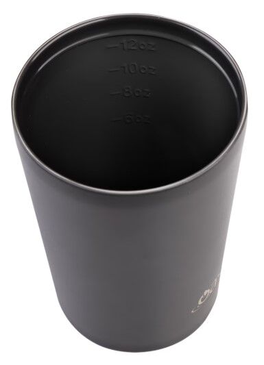 Oasis Double Wall Insulated Coffee Cup - 360ml Black