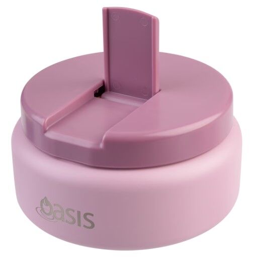 Oasis Double Wall Insulated Quick Release Lid Food Flask - 230ml Blush