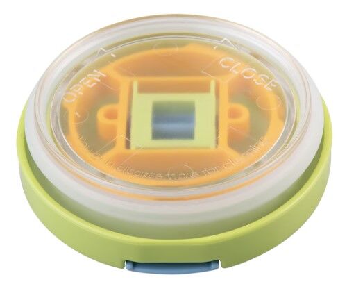 Oasis Double Wall Insulated Quick Release Lid Food Flask - 230ml Peacock Blue
