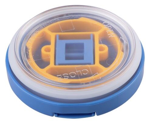Oasis Double Wall Insulated Quick Release Lid Food Flask - 300ml Blue