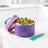 Oasis Double Wall Insulated Quick Release Lid Food Flask - 300ml Mermaid Purple
