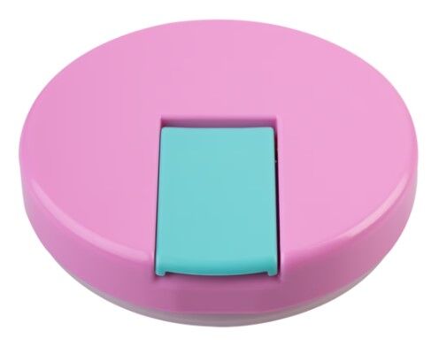Oasis Double Wall Insulated Quick Release Lid Food Flask - 300ml Mermaid Purple