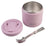 Oasis Double Wall Insulated Quick Release Lid & Spork Food Flask - 500ml Blush