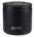 Oasis Double Wall Insulated Quick Release Lid & Spork Food Flask - 500ml Black