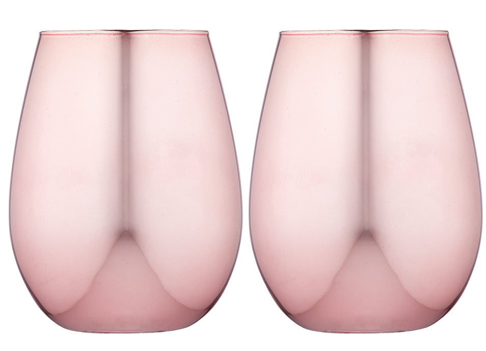 Tempa Aurora - Rose Glass Tumbler 2 Pack