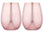 Tempa Aurora - Rose Glass Tumbler 2 Pack