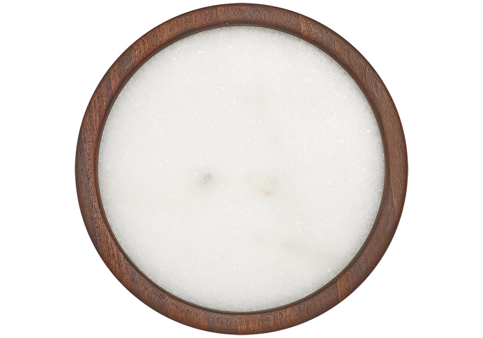 Tempa Buckley - White Serving Board Round 25cm