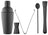 Tempa Aurora - Matte Black 5pc Cocktail Set