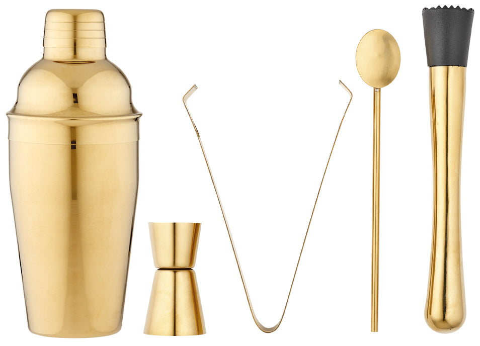 Tempa Aurora - Gold 5pc Cocktail Set