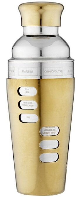 Tempa Aurora - Gold Recipe Cocktail Shaker