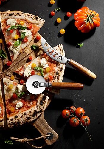 Tempa Fromagerie - 2pc Pizza Knife Set