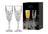 Tempa Ophelia - Carved Champagne Glass 2 Pack