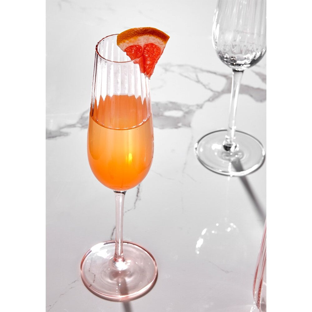 Tempa Esme - Blush Champagne Glass 4 Pack