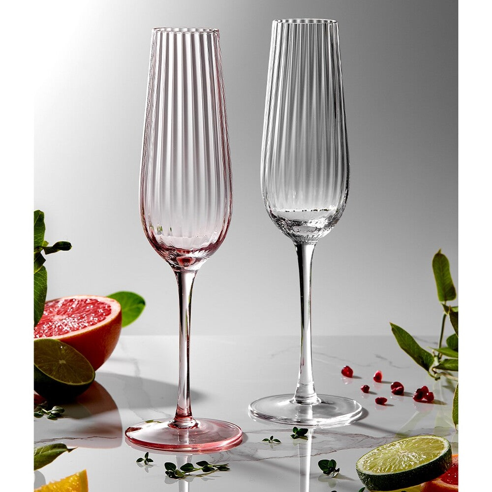 Tempa Esme - Blush Champagne Glass 4 Pack