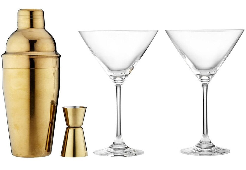 Tempa Aurora - Gold 4pc Gift Cocktail Set