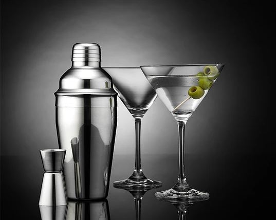 Tempa Aurora - Silver 4pc Cocktail Set