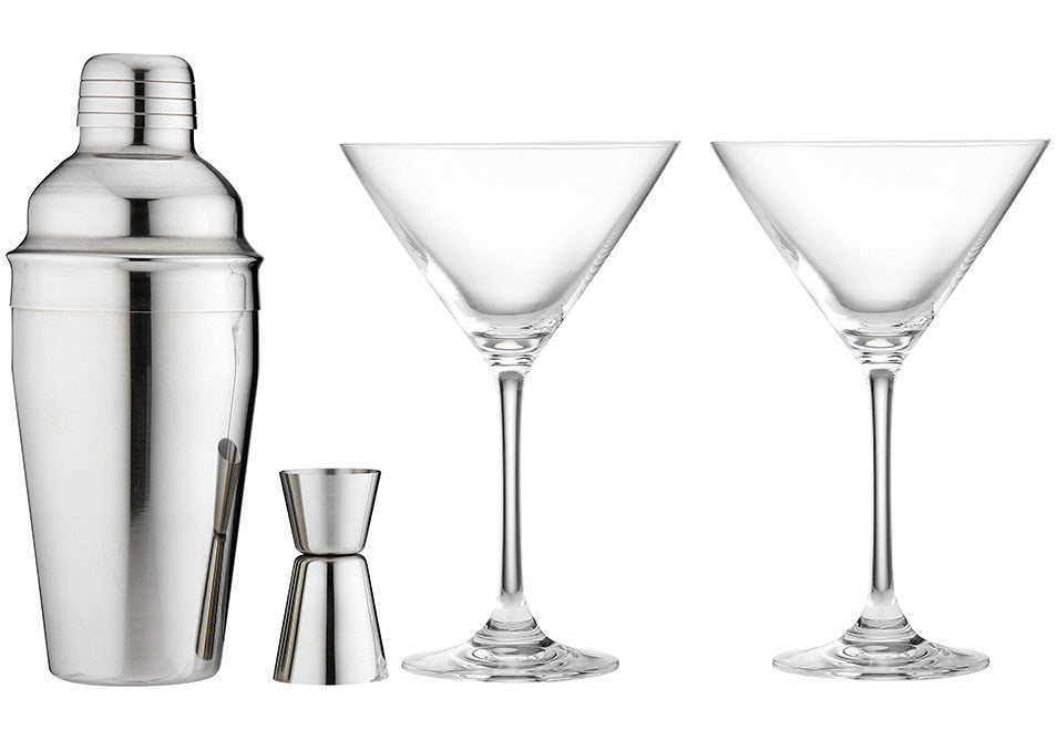 Tempa Aurora - Silver 4pc Cocktail Set
