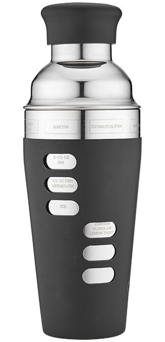 Tempa Aurora - Matte Black Recipe Cocktail Shaker