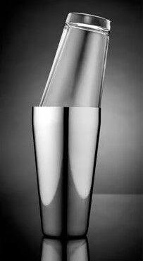 Tempa Aurora - Silver Boston Cocktail Shaker