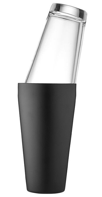 Tempa Aurora - Matte Black Boston Cocktail Shaker