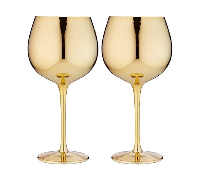 Tempa Aurora - Gold Gin Glass 2 Pack