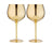 Tempa Aurora - Gold Gin Glass 2 Pack