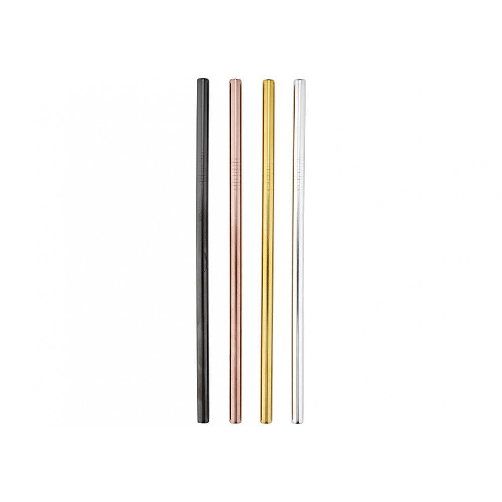 Tempa Aurora - Straws Straight Thin 4 Pack