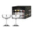Tempa Aurora - Silver Coupe Glass 2 Pack