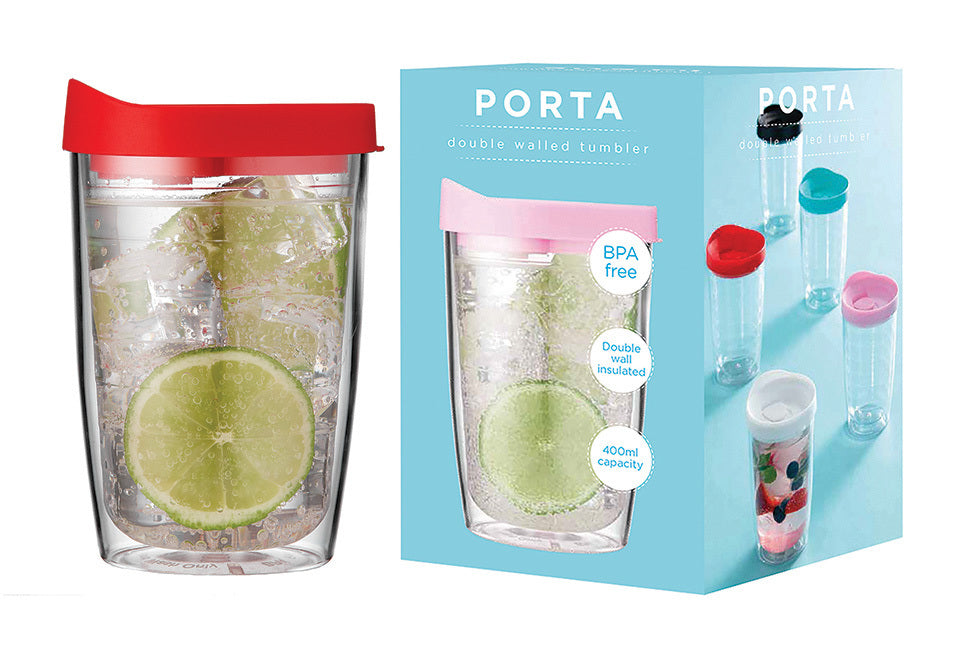 Porta Portables - Red Travel Mug Tumbler
