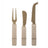 Tempa Emerson - Champagne 3pc Grazing Knife Set