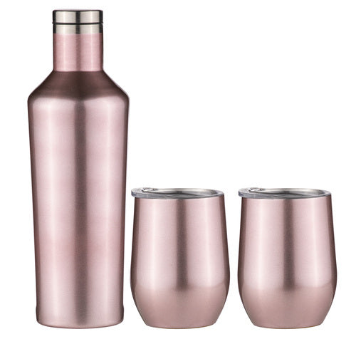 Tempa Aurora - Blush Portable Wine Gift Set
