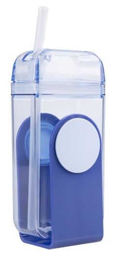Oasis Tritan Kid's Straw Juice Box - 300ml Blue