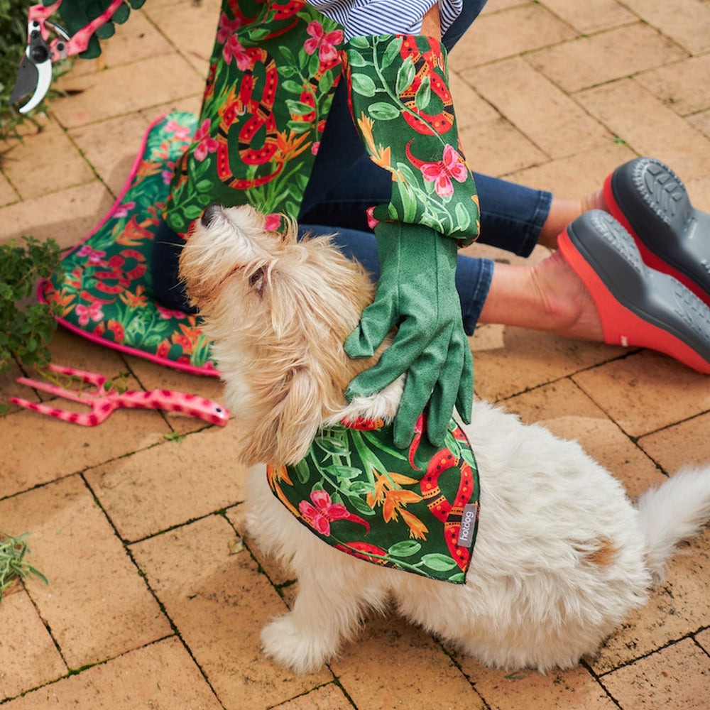 Annabel Trends Long Sleeve Gardening Gloves - Jungle Snake