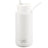 Frank Green Reusable Bottle - Ceramic 1L Cloud Straw Lid