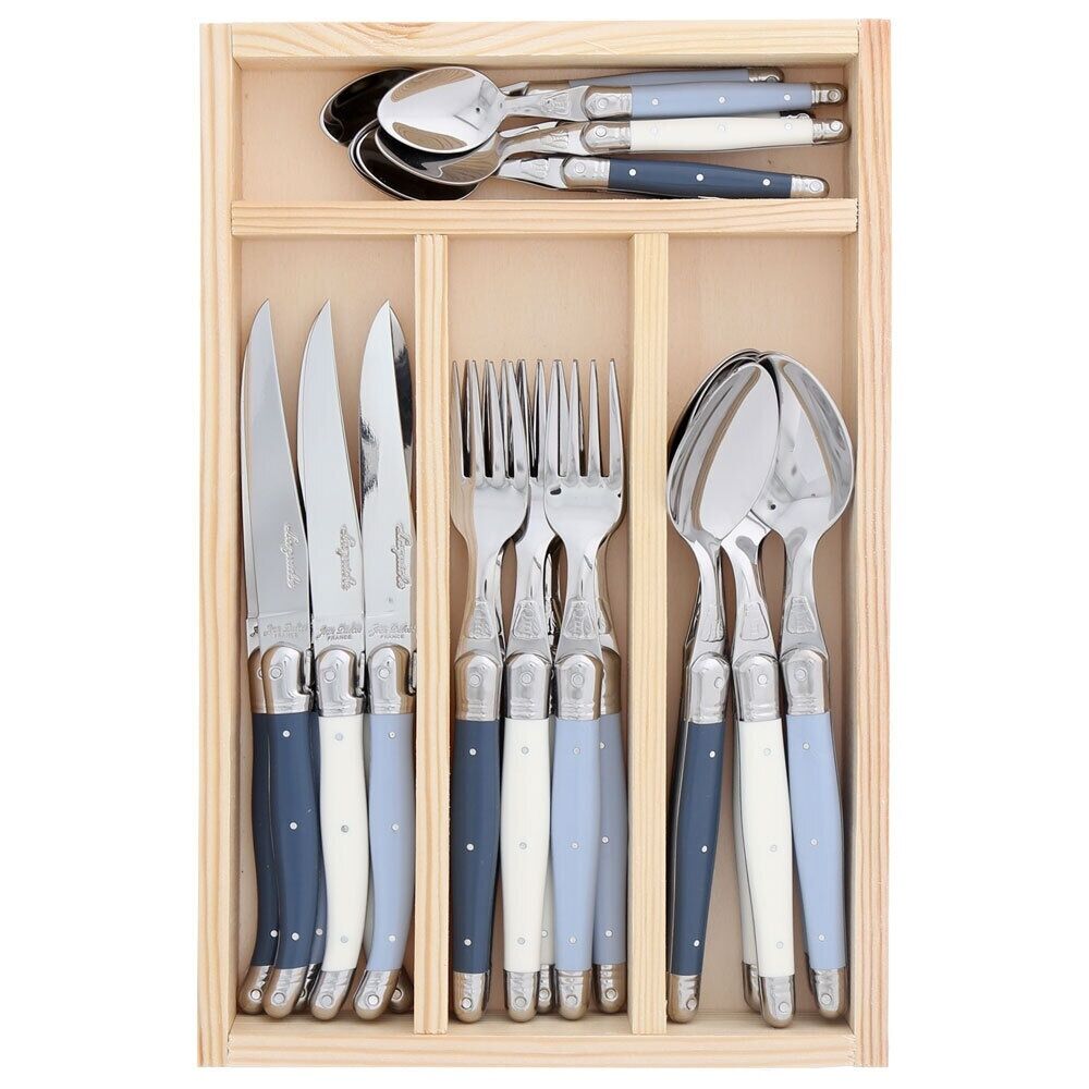 Jean Dubost Laguiole Deluxe - 24pc Cutlery Set Atelier
